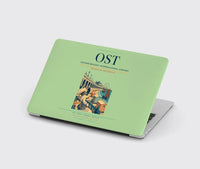 Thumbnail for Ostend-Bruges International Airport (OST) design on light green MacBook case