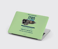 Thumbnail for JT8D design on light green MacBook case