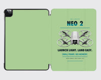 Thumbnail for DJI Neo 2 design on light green ipad tablet case