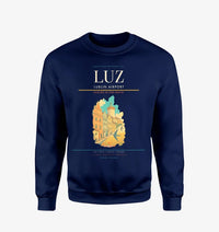 Thumbnail for Lublin Airport (LUZ) design on navy blue sweatshirt
