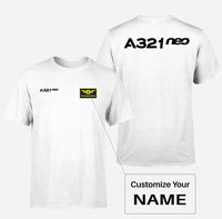 Thumbnail for Customisable Airbus A321 T-Shirt - view 4
