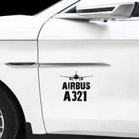 Thumbnail for Airbus A321 Car Sticker - view 4