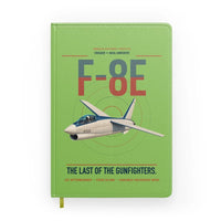 Thumbnail for F-8E Crusader design on light green notebook