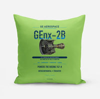 Thumbnail for GEnx-2B design on light green pillow
