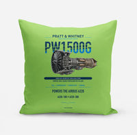 Thumbnail for PW1500G design on light green pillow