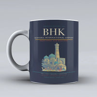Thumbnail for Bukhara International Airport BHK Mug - Dark Blue