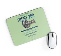 Thumbnail for TRENT 700 design on light green rectangle mouse pad
