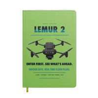 Thumbnail for BRINC LEMUR 2 design on light green notebook