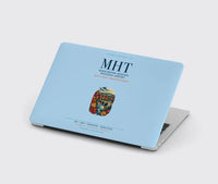 Thumbnail for Manchester–Boston Regional Airport (MHT) design on light blue MacBook case