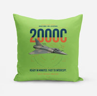 Thumbnail for Dassault Mirage 2000C RDI design on light green pillow
