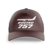 Thumbnail for The Boeing 757 printed hat - brown
