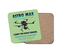 Thumbnail for Freefly Astro Max design on light green 1 piece coaster