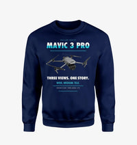Thumbnail for DJI Mavic 3 Pro design on navy blue sweatshirt