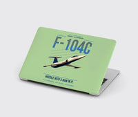 Thumbnail for F-104C Starfighter design on light green MacBook case