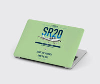 Thumbnail for Cirrus SR20 design on light green MacBook case