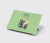 Thumbnail for Oulu Airport (OUL) design on light green MacBook case