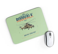 Thumbnail for Denel Rooivalk Mk 1F design on light green rectangle mouse pad