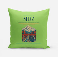Thumbnail for Governor Francisco Gabrielli International Airport (MDZ) design on light green pillow