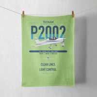 Thumbnail for Tecnam P2002 Sierra MkII design on light green towel