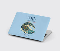 Thumbnail for Xiamen Gaoqi International Airport (XMN) design on light blue MacBook case