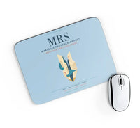 Thumbnail for Marseille Provence Airport (MRS) design on light blue rectangle mouse pad