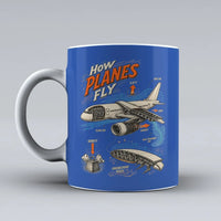 Thumbnail for 616 - How Planes Fly V2 - Mug design on blue signal