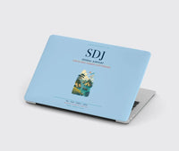 Thumbnail for Sendai Airport (SDJ) design on light blue MacBook case