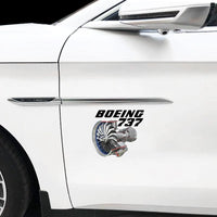 Thumbnail for Boeing 737 Car Sticker - view 4