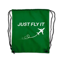 Thumbnail for Just Fly It Drawstring Bag - view 4