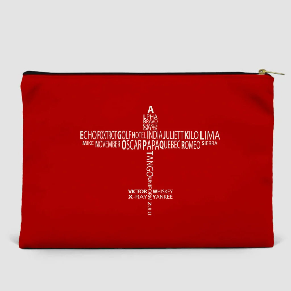Aviation Alphabet Zipper Pouch - view 4