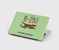Thumbnail for B-25J Mitchell design on light green MacBook case