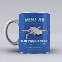 Thumbnail for Mini 4K Mug design on blue dji