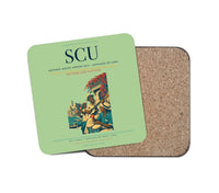 Thumbnail for Antonio Maceo Airport (SCU) design on light green 1 piece coaster