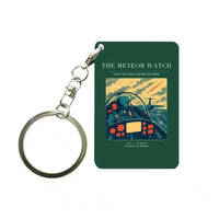 Thumbnail for VINTAGE G4212 - The Meteor Watch - Designed Key Chain design on darkgreen
