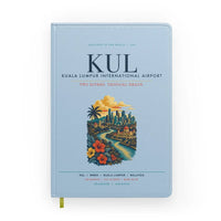 Thumbnail for Kuala Lumpur International Airport (KUL) design on light blue notebook