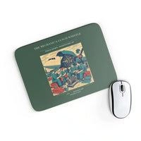 Thumbnail for VINTAGE G4452 - The Mechanic's Lunch Whistle - Designed Mouse Pads design on darkgreen rectangle