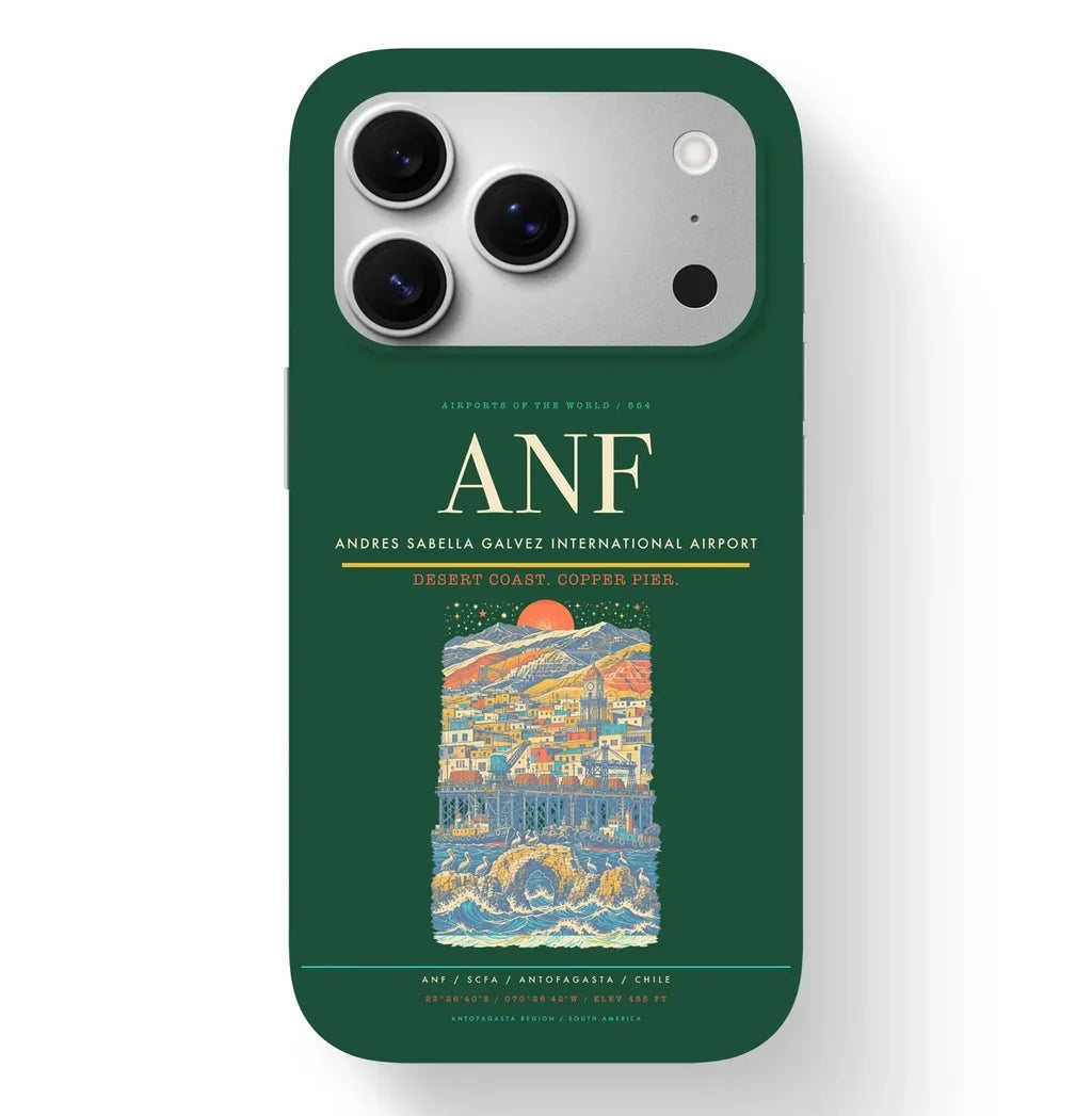 Andres Sabella Galvez International Airport ANF Dark Green