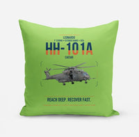 Thumbnail for Leonardo HH-101A Caesar design on light green pillow
