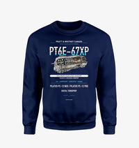 Thumbnail for PT6E-67XP design on navy blue sweatshirt