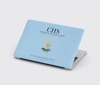 Thumbnail for Charleston International Airport (CHS) design on light blue MacBook case