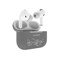 Thumbnail for How Planes Fly AirPods Pro plastic case - Dark Gray