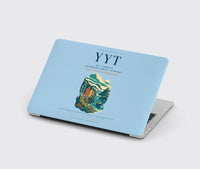 Thumbnail for St. John's International Airport (YYT) design on light blue MacBook case