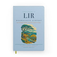 Thumbnail for Guanacaste Airport (LIR) design on light blue notebook