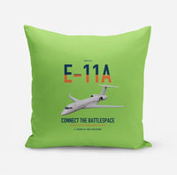 Thumbnail for E-11A BACN design on light green pillow