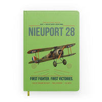 Thumbnail for Nieuport 28C.1 design on light green notebook