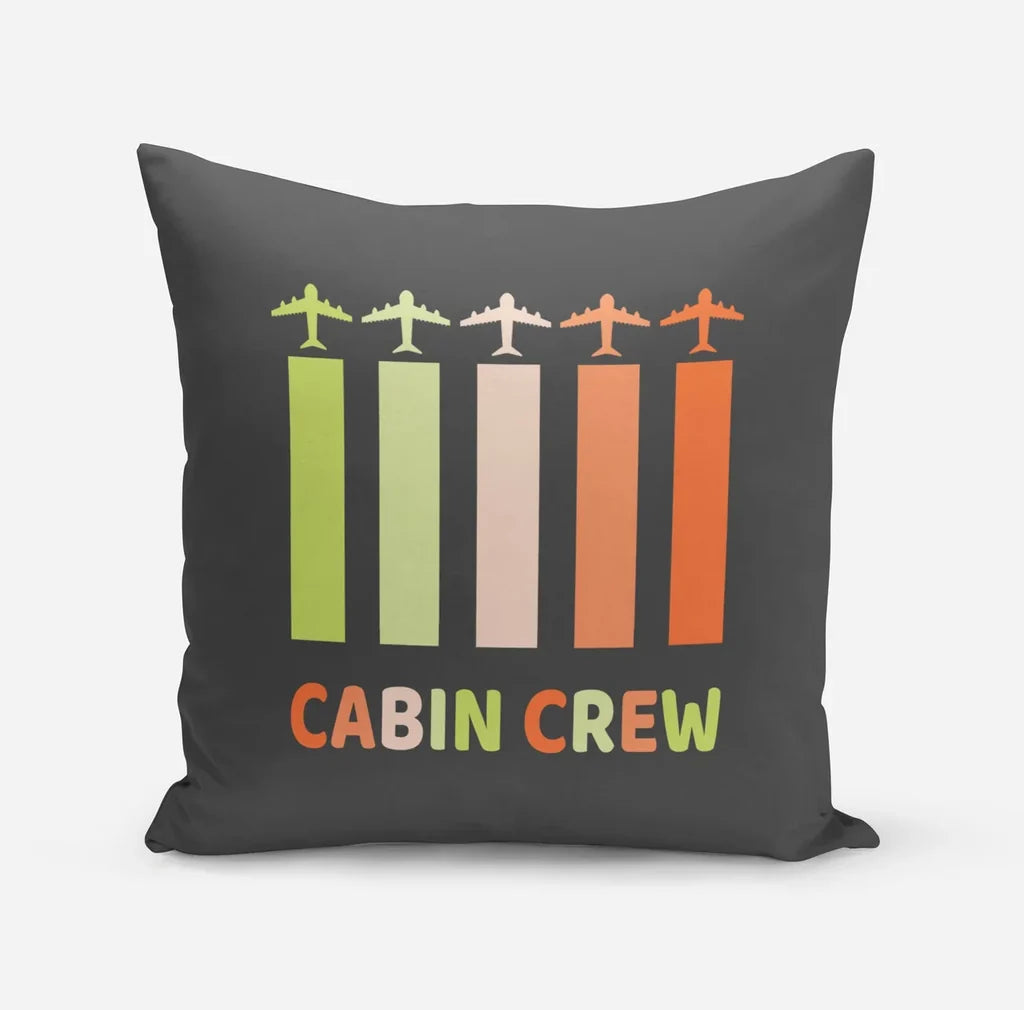 Colourful Cabin Crew Pillow - view 4