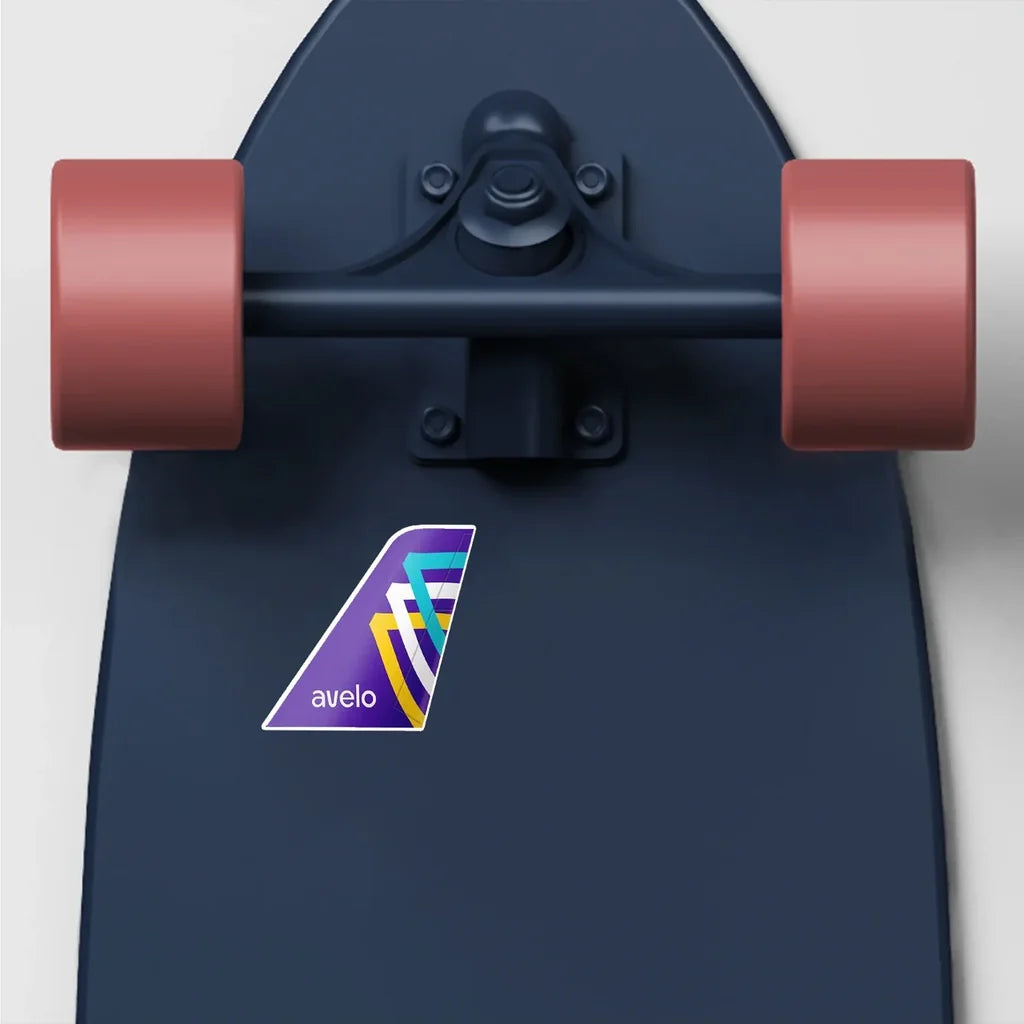 Customisable Avelo Airlines Sticker - view 4