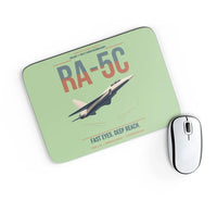 Thumbnail for RA-5C Vigilante design on light green rectangle mouse pad