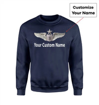 Thumbnail for Customisable Air Force 3D Sweatshirt - view 4