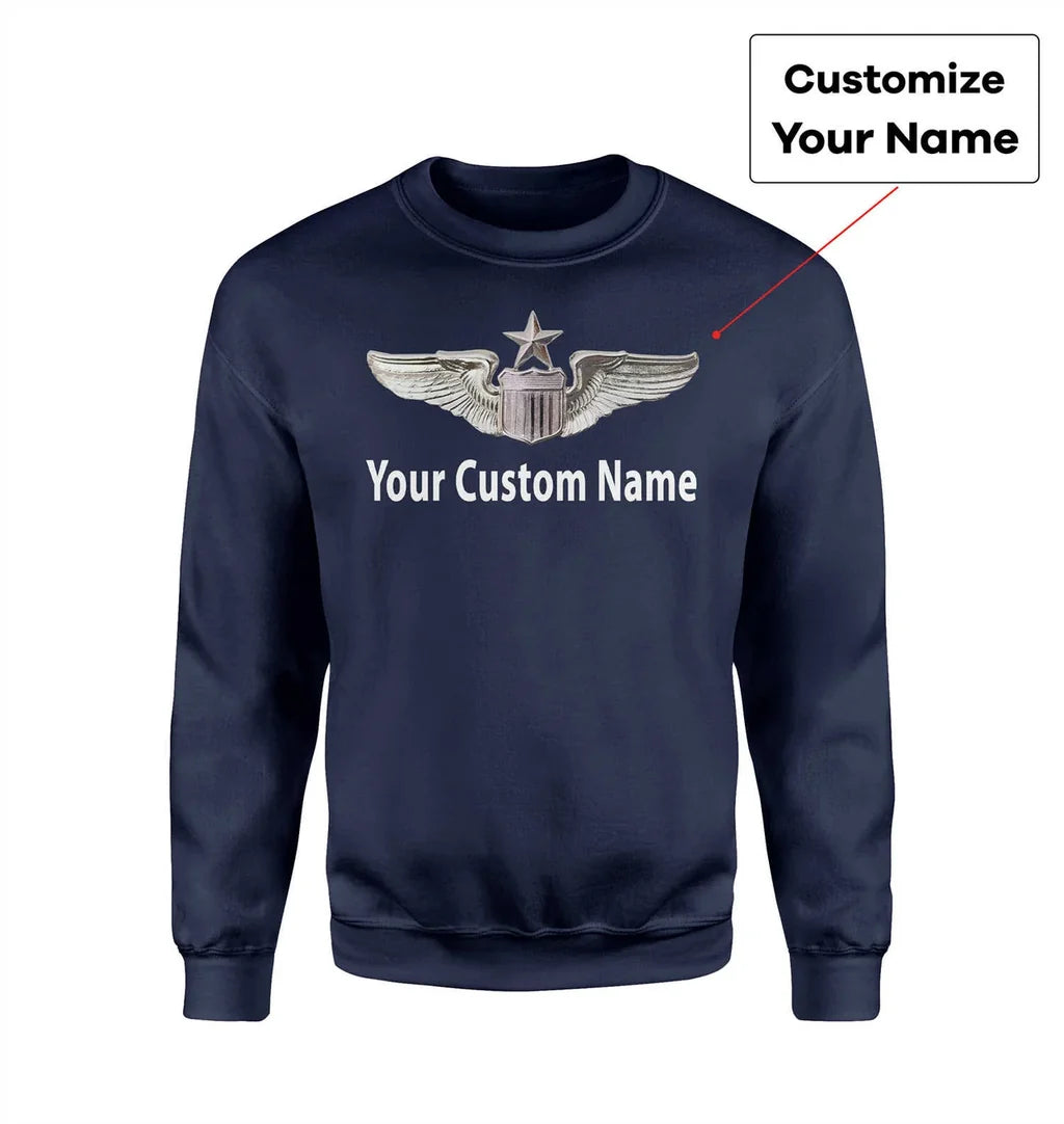 Customisable Air Force 3D Sweatshirt - view 4